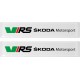 VRS SKODA MOTORSPORT KOHOTARRAT