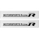 VOLKSWAGEN MOTORSPORTS R-LINE KOHOTARRAT