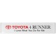 TOYOTA 4 RUNNER KOHOTARRAT