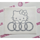 HELLO KITTY AUDI