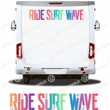 RIFE SURF WAVE DEKORATIIVINEN TARRA