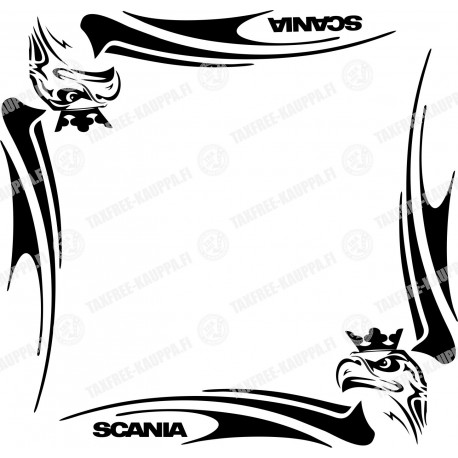 SCANIA /SIVUIKKUNA TARRAT