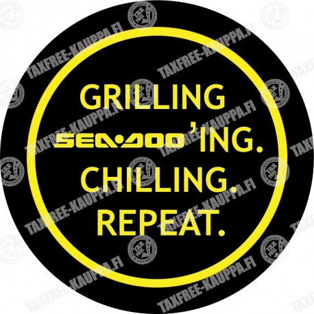 GRILLING SEA DOO'ING.CHILLING. REPEAT TARRA