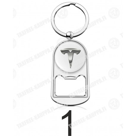 AVAINPIDIN PULLONAVAAJA TESLA-LOGOLLA
