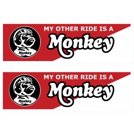 MY OTHER RIDE IS MONKEY TARRAT