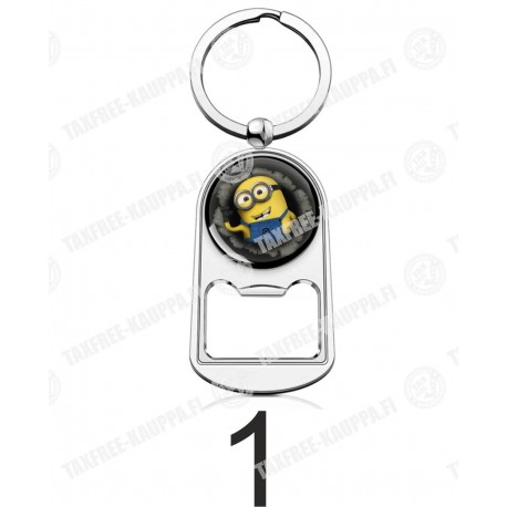 AVAINPIDIN PULLONAVAAJA MINION-LOGOLLA