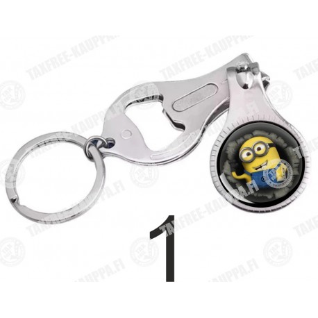 AVAINPIDIN PULLONAVAAJA+ KYNSISAKSET MINION-LOGOLLA