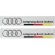 AUDI VORSPRUNG DURCH TECHNIK KOHOTARRAT