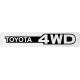 TOYOTA 4 WD KOHOTARRAT