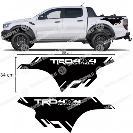 TRD 4 x 4 OFF ROAD TAKALUUKUN KYLKITARRAT