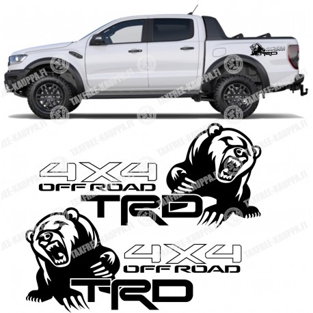4 X4 OFF ROAD TRD TAKALUUKUN KYLKITARRAT