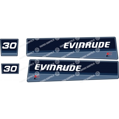 EVINRUDE 30 PERÄMOOTTORI TARRAT
