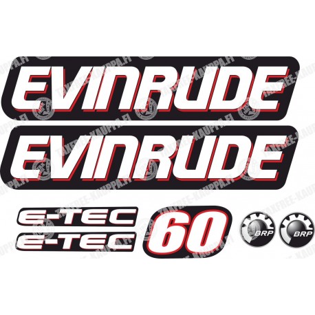 EVINRUDE 60 E-TEC BRP PERÄMOOTTORI TARRAT