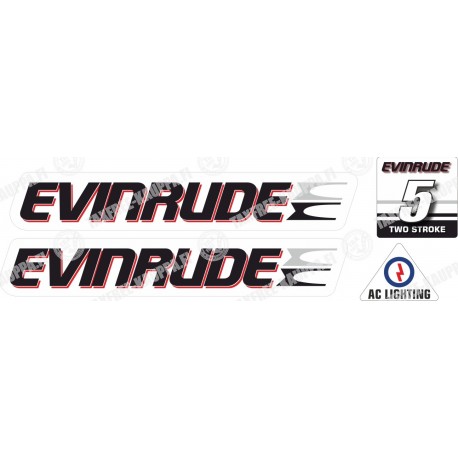EVINRUDE 5 TWO STROKE PERÄMOOTTORI TARRAT