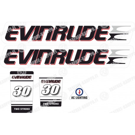 EVINRUDE 30 TWO STROKE PERÄMOOTTORI TARRAT