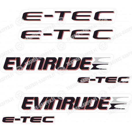 EVINRUDE E-TEC PERÄMOOTTORI TARRAT