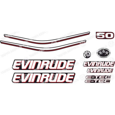 EVINRUDE 50 E-TEC BRP PERÄMOOTTORI TARRAT
