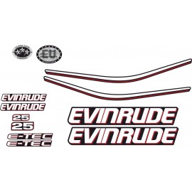 EVINRUDE 25 E-TEC BRP PERÄMOOTTORI TARRAT