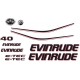 EVINRUDE 40 E-TEC BRP PERÄMOOTTORI TARRAT