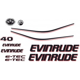 EVINRUDE 40 E-TEC BRP PERÄMOOTTORI TARRAT