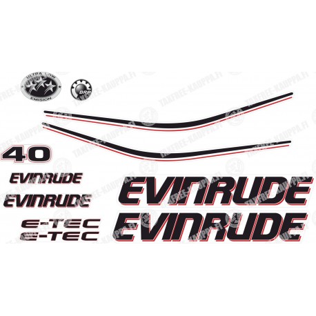 EVINRUDE 40 E-TEC BRP PERÄMOOTTORI TARRAT
