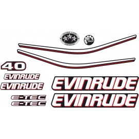 EVINRUDE 40 E-TEC BRP PERÄMOOTTORI TARRAT