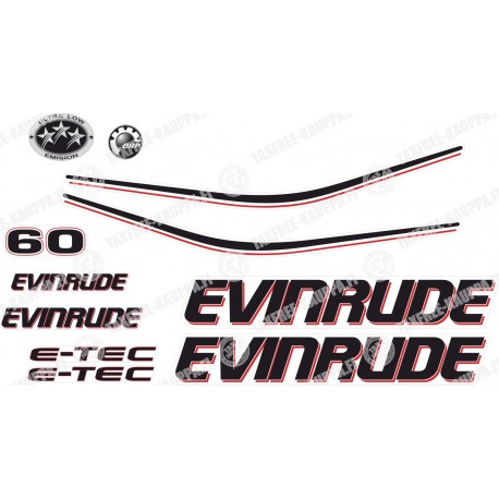 EVINRUDE 60 E-TEC BRP PERÄMOOTTORI TARRAT