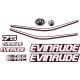 EVINRUDE 75 E-TEC BRP PERÄMOOTTORI TARRAT