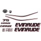 EVINRUDE 75 E-TEC BRP PERÄMOOTTORI TARRAT
