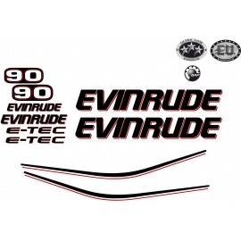EVINRUDE 90 E-TEC BRP PERÄMOOTTORI TARRAT