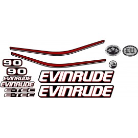 EVINRUDE 90 E-TEC BRP PERÄMOOTTORI TARRAT
