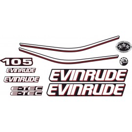 EVINRUDE 105 E-TEC BRP PERÄMOOTTORI TARRAT