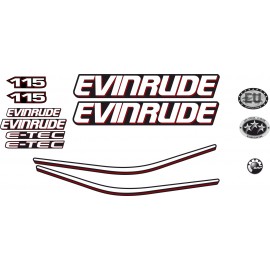 EVINRUDE 115 E-TEC BRP PERÄMOOTTORI TARRAT