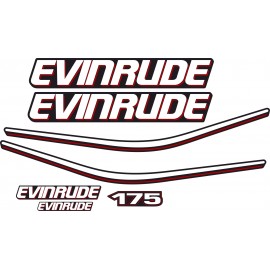 EVINRUDE 175 PERÄMOOTTORI TARRAT