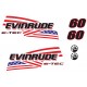EVINRUDE 60 E-TEC BRP PERÄMOOTTORI TARRAT