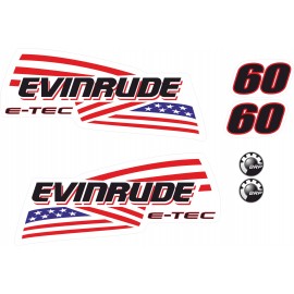 EVINRUDE 60 E-TEC BRP PERÄMOOTTORI TARRAT