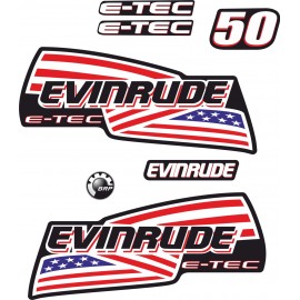 EVINRUDE 50 E-TEC BRP PERÄMOOTTORI TARRAT