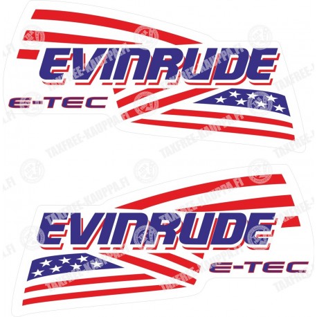 EVINRUDE E-TEC PERÄMOOTTORI TARRAT