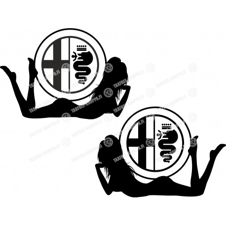 ALFA ROMEO SEXY GIRL TARRAT