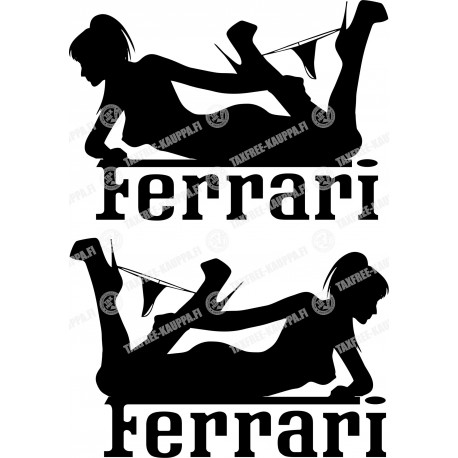 FERRARI SEXY GIRL TARRAT