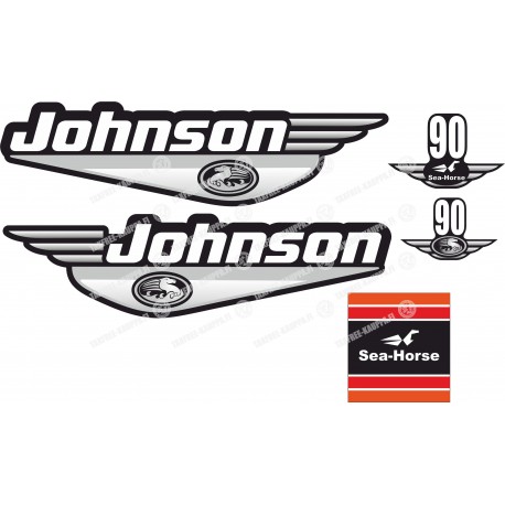 JOHNSON 90 HP SEA-HORCE PERÄMOOTTORI TARRAT