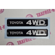 TOYOTA 4 WD KOHOTARRAT