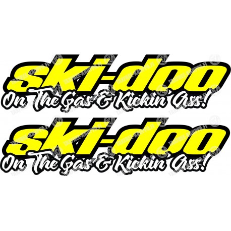 SKI DOO ON THE GAS & KICKIN' ASS!