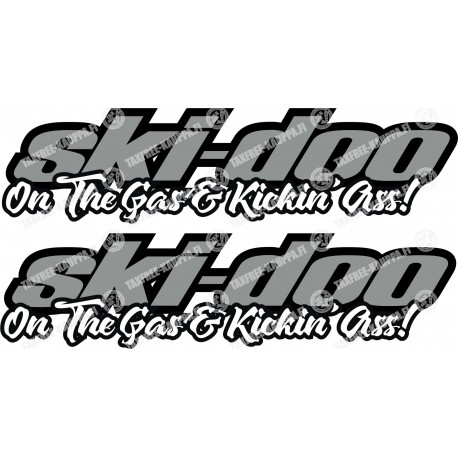 SKI DOO ON THE GAS & KICKIN' ASS!