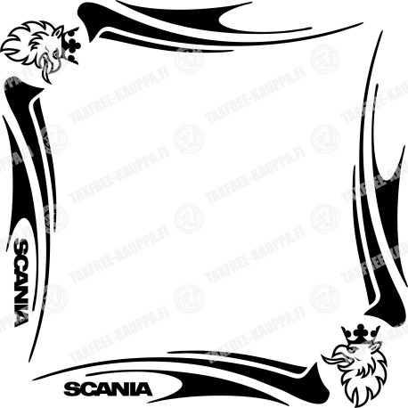 SCANIA /SIVUIKKUNA TARRAT
