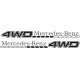 MERCEDES BENZ 4 WD/KYLKITARRAT