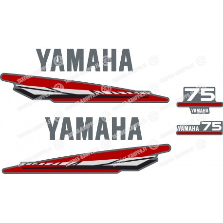 YAMAHA 75 PERÄMOOTTORI TARRAT