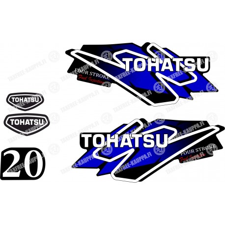 TOHATSU 20 FOUR STROKE PERÄMOOTTORI TARRAT
