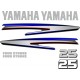 YAMAHA 25 FOUR STROKE PERÄMOOTTORI TARRAT