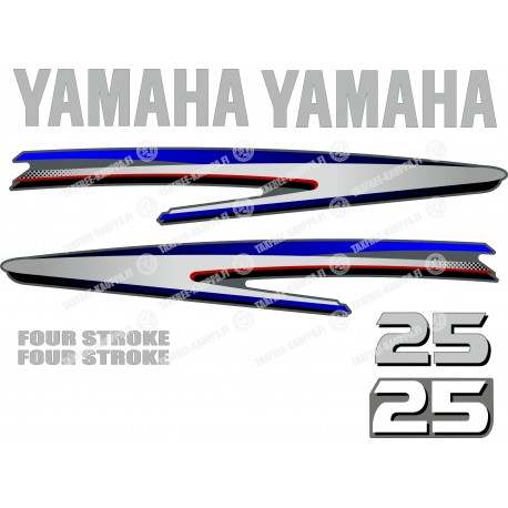 YAMAHA 25 FOUR STROKE PERÄMOOTTORI TARRAT